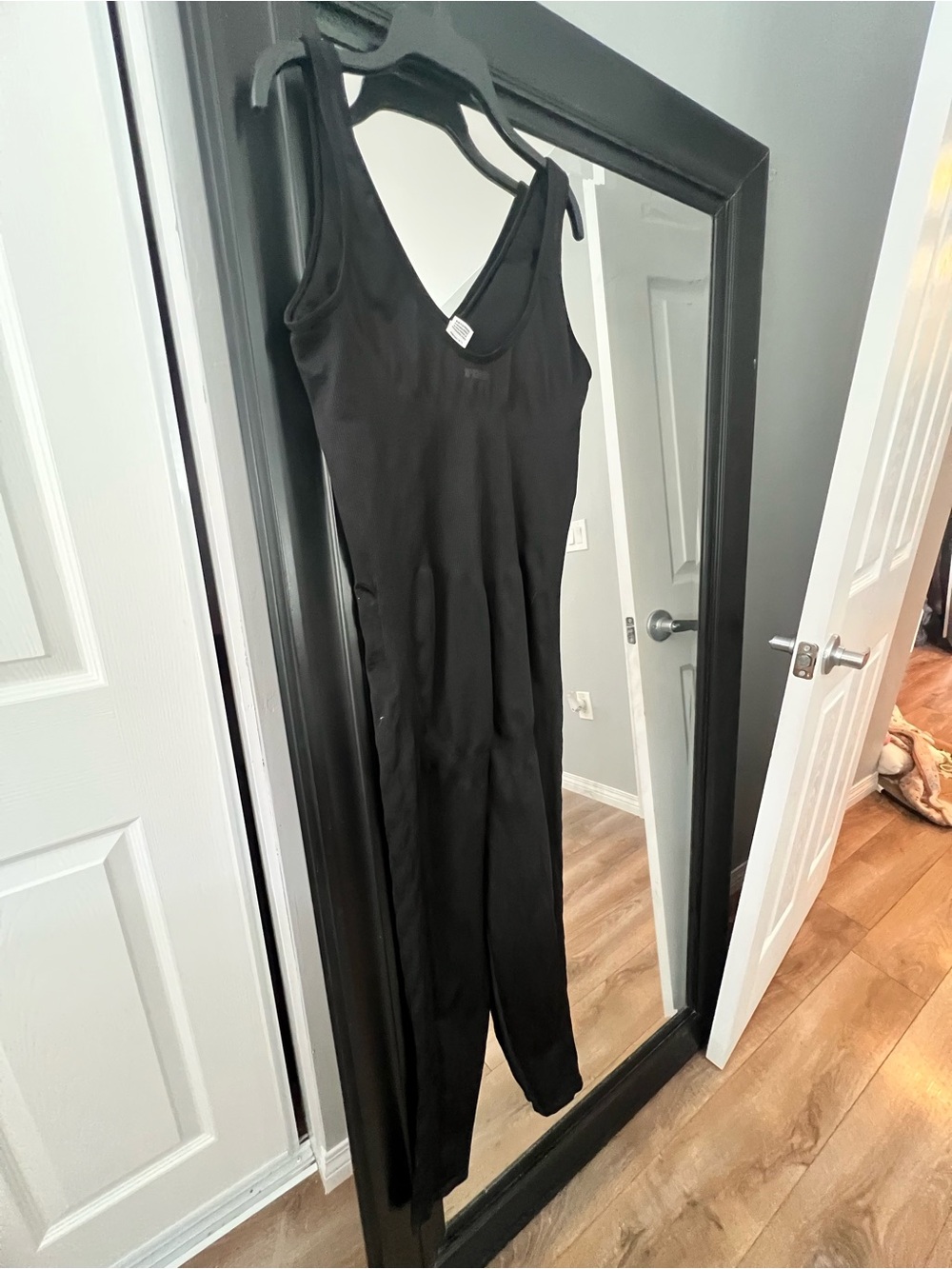 Victoria's Secret Black Sleeveless Jumpsuit